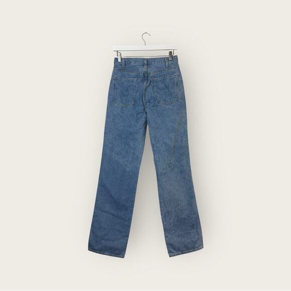 Goldsign | High-Rise Wide-Leg Jeans | Blue Wash | Size 26 - Picture 4 of 16